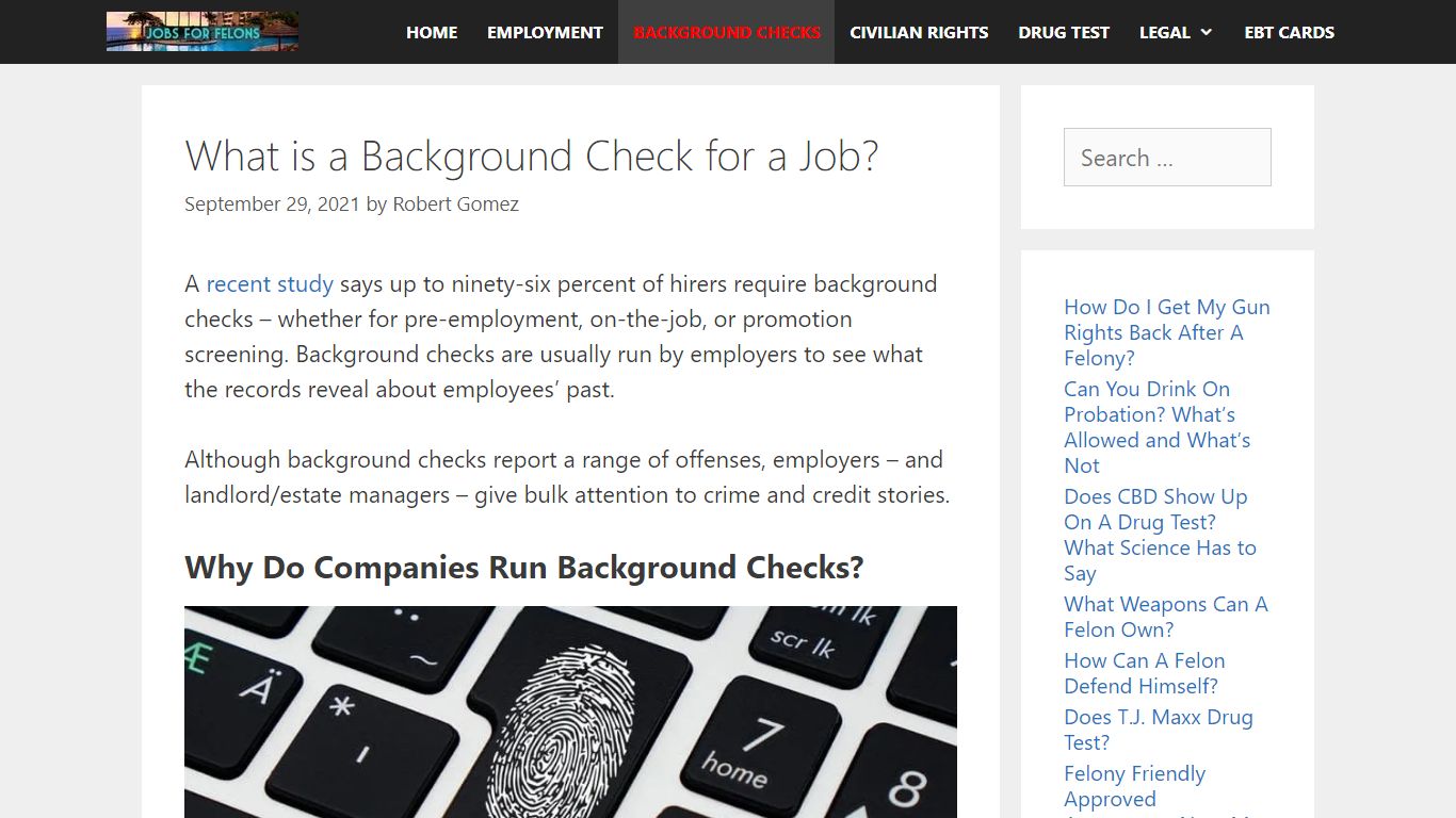 What Is a Background Check for a Job? 2022 [Updated]